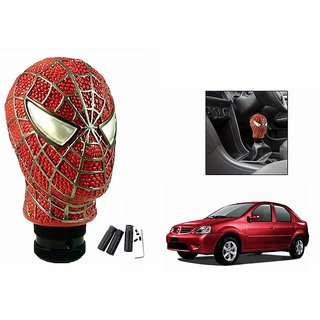 Buy Takecare Spiderman Car Gear Shift Knob Red For Mahindra Quanto Online @  ₹799 from ShopClues
