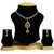 The Pari GoldenSilver Alloy Gold Plated Necklace Set For Women