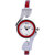 Gravity Contemporary Women Red Steel Alloy Watch