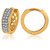 Enzy Gold Plated  Gold Hoops Earring For Women