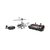 The Flyer's Bay 4 Channel Rc  Fighter (Silver)
