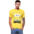 Brandtrendz Yellow Round Neck Half Sleeve T-Shirt For Men