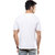 Enquotism White Cotton Round Neck T-Shirts For Mens