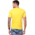 Brandtrendz Yellow Round Neck Half Sleeve T-Shirt For Men