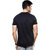 Enquotism Men's Black Round Neck T-Shirt