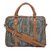 MBOSS Faux Leather 15.6 inch Grey Brown Portfolio Messenger satchel Laptop Bag PFB040