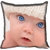 meSleep Kid Face Digitally Printed Cushion Cover (16x16)