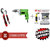 GBT 10mm Electric Drill Machine With Snap N Grip Wrench Set And 41 Pcs Tool Kit Set - DRL41SN
