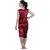 Vixenwrap Red Solid Nightgown