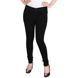 ladies jeans black colour