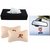 Takecare Combo Of Tissue Holder Beige+Typer Pillow+Jazzy Hanging Perfume For Hyundai Fluidic Verna 4S