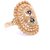 Gold Plated Adjustable Bridal Ring by GoldNera