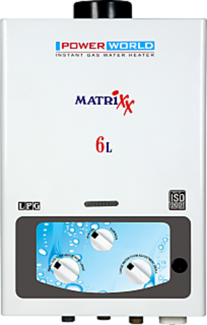 Power world MATRIXX (6L) gas geyser , Geysers