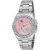 Fogg Round Dial Silver Metal Analog Watch For Women
