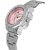 Fogg Round Dial Silver Metal Analog Watch For Women