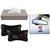 Takecare Combo Of Tissue Holder Black+Typer Pillow+Jazzy Hanging Perfume For Ford Ikon