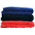 Cotton Multicolor bath towel - 3pcs