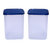 Signoraware Modular Square Containers - Set of 2 (6500ml x 2) - Blue