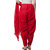PISTAA'S BLOOD RED Ready To Wear Full Cotton Patiala Salwar With Dupatta