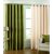 Geo Nature Eyelet door curtains set of 2 (CR018) SIZE-4X7 FEET