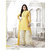 Fabliva New Heavy Designer Yellow Anarkali Suit