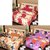 Akash Ganga Beautiful Combo of 3 Double Bedsheets with 6 Pillow Covers (AGK1221)