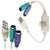 CROWN - USB To PS2 Converter Connector Adaptor 2 Port Cable For Keyboard, Mouse