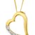 Kaara's Diamond & Gold Heart Valentine Pendant Design-3