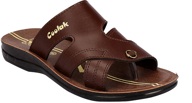 Buy Lakhani Coolak Mens Brown Slippers Online 299 from ShopClues