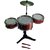 Cool Rock Drums Toy Set For Kids(3 Drums 2 Sticks)