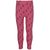 Jazzup Pink & Cream Color Cotton Lycra Pack Of 2 Printed Girls Leggings-(KZ-MKLC1132)