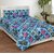 Home Castle 154-TC Cotton Super Soft Designer Bedsheet With 2 Pillow Covers