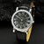 MenS Watch Dress Watch BrownBlack Roman Numerals Dial-AELKCP008A