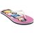 Stylar Beach Party Flip Flops (Pink And White)