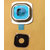 Camera Glass Lens Cover For Samsung Galaxy S6 S-6 G920 G920A G920i Golden Colour