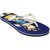 Stylar Beach Party Flip Flops (Blue And White)