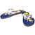 Stylar Beach Party Flip Flops (Blue And White)