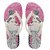 Stylar Womens Pink & White Flip Flops