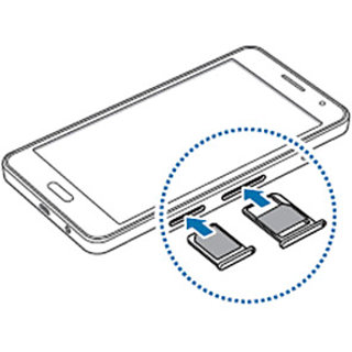 Lijken Ijveraar Vernauwd Buy SIM Card + Memory Card Holder SD Card Tray For Samsung Galaxy A8 A-8 A  8 Black Online @ ₹325 from ShopClues
