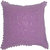 Blueberry Home Decorative Lilac Knit Cotton Square Cushion Cover