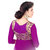 Surat Tex Purple Color Embroidered Pure Georgette Semi-Stitched Anarkali suit