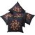 Tempting Embroidered Black Cushion covers Set Of 5 (40X40 cms)