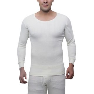 Buy Sukhad Gents Full Sleeved Thermal Vest White Online @ ₹320 from ...