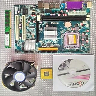                       G41 MOTHERBOARD INTEL CHIPSET + 4GB DDR3 RAM +CORE 2 DUO 3.0 GHz PROCESSOR COMBO                                              
