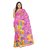 Aaina Pink Faux Georgette Printed Saree (FL-1815-A)
