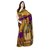 Aaina Multicolor Silk Printed Saree With Blouse