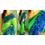 Supernet kota Saree with Aari embroidery green and blue