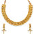 ey-501 gold plated necklace choker necklace set
