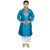 Anjaneya Mens Designer Turquoise Sherwani