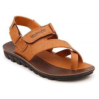 Buy Nexa Weekender Tan Sandals Online 899 from ShopClues